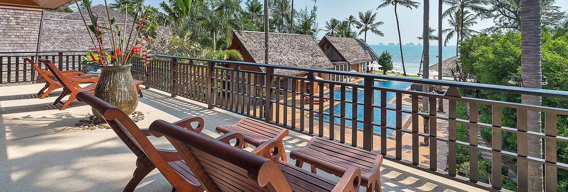 Baan Puri - Stunning view from ocean view suites